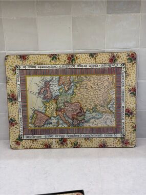 MacKenzie-Childs Global Mission Map Placemats Set of 4
